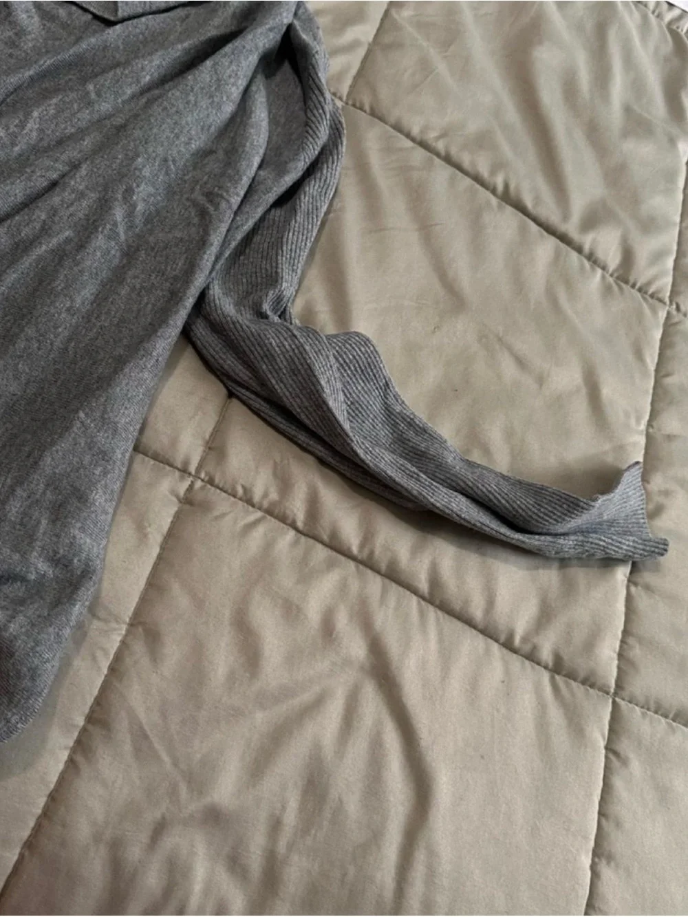 Faded Glory Gray Men's Lightweight Cardigan Sweater
